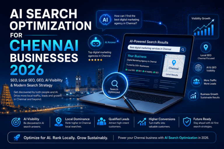AI Search Optimization for Chennai Businesses in 2026